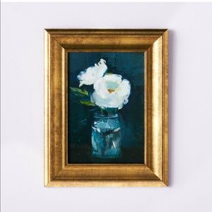 Floral Arrangement Framed designed 
with Studio McGee